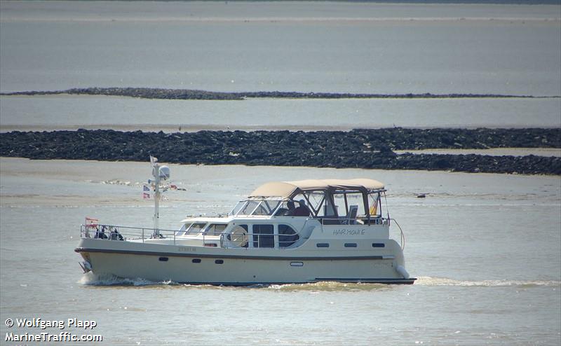 harmonie (Pleasure craft) - IMO , MMSI 244615582 under the flag of Netherlands