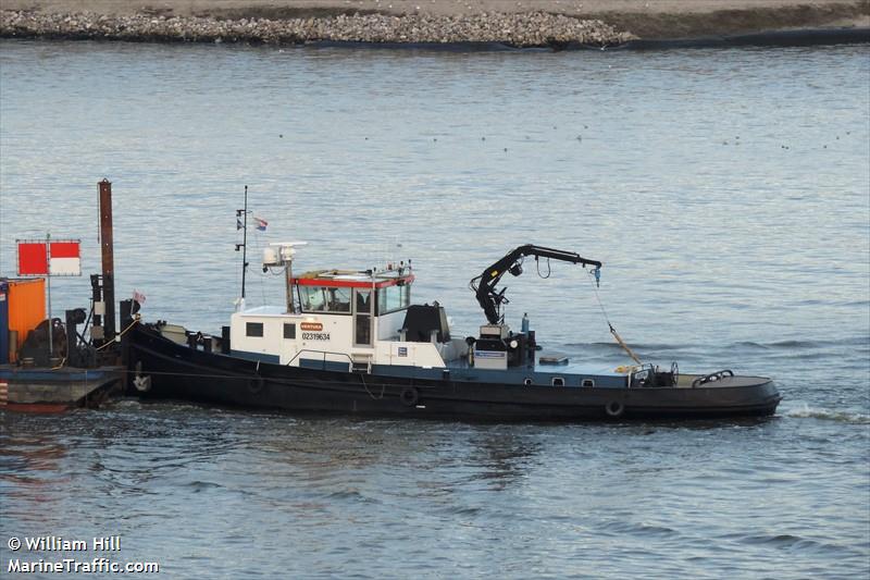 ventura (Dredging or UW ops) - IMO , MMSI 244810795, Call Sign PC6920 under the flag of Netherlands
