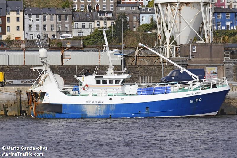 rose of sharon ii (Fishing vessel) - IMO , MMSI 250001339, Call Sign EIEJ7 under the flag of Ireland