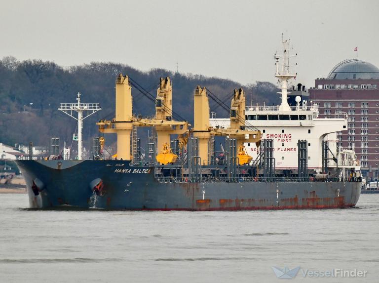 hansa baltica (Bulk Carrier) - IMO 9667057, MMSI 255806205, Call Sign CQAL3 under the flag of Madeira