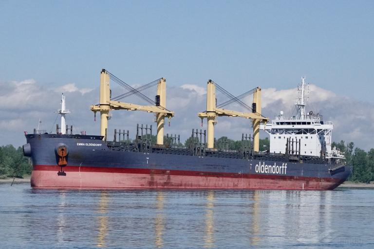 emma oldendorff (General Cargo Ship) - IMO 9676606, MMSI 255806378, Call Sign CQEG7 under the flag of Madeira