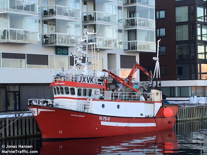 dentax senior (Fishing vessel) - IMO , MMSI 257125140, Call Sign JXVK under the flag of Norway