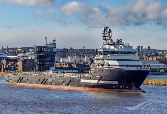 olympic orion (Offshore Support Vessel) - IMO 9617313, MMSI 257786000, Call Sign LDEA3 under the flag of Norway