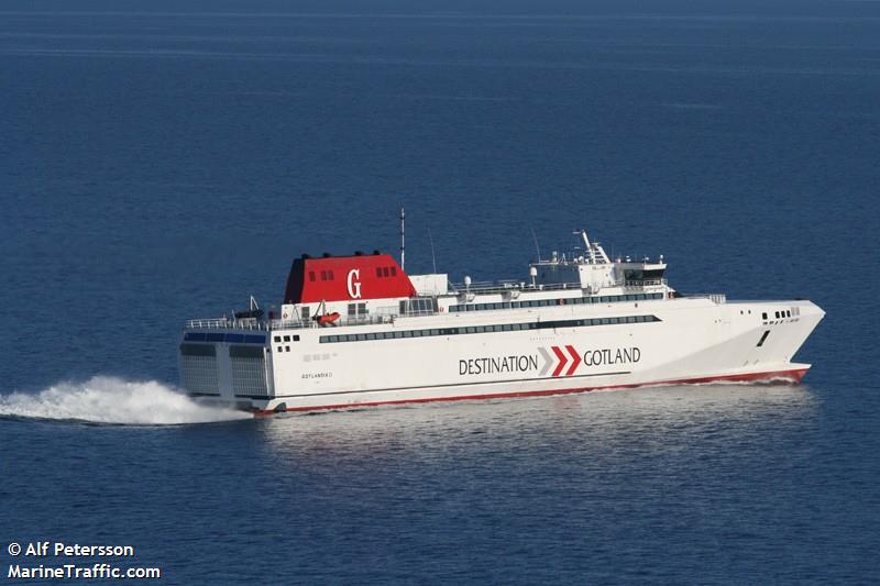 gotlandia 2 (Passenger/Ro-Ro Cargo Ship) - IMO 9328015, MMSI 266202000, Call Sign SKWR under the flag of Sweden