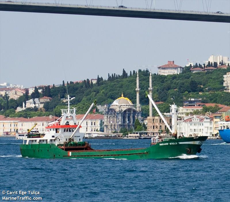 guneyin (Cargo ship) - IMO , MMSI 271002424, Call Sign TCAU7 under the flag of Turkey
