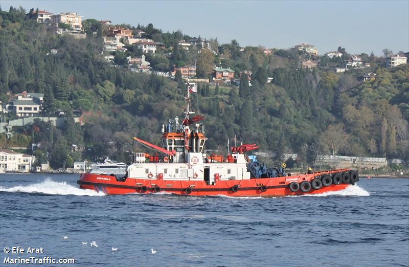 kurtarma 6 (Tug) - IMO 9463176, MMSI 271002673, Call Sign TCTM9 under the flag of Turkey