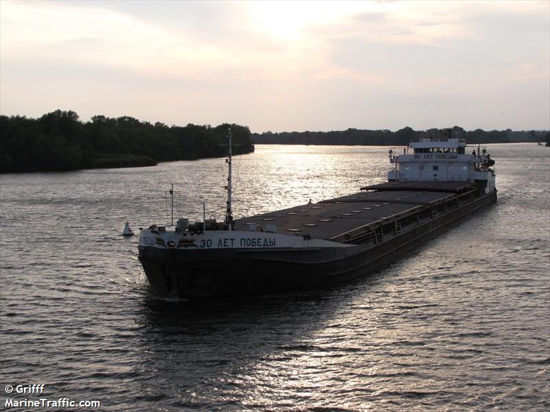 30 let pobedy (General Cargo Ship) - IMO 8956188, MMSI 273345210, Call Sign 30LET under the flag of Russia