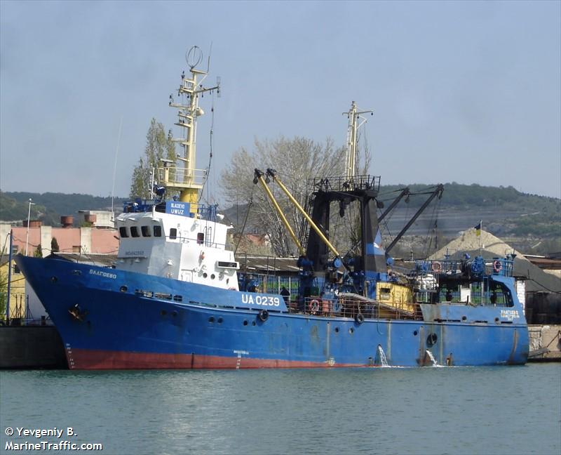 blagoevo (Fishing Vessel) - IMO 8423193, MMSI 273370470 under the flag of Russia