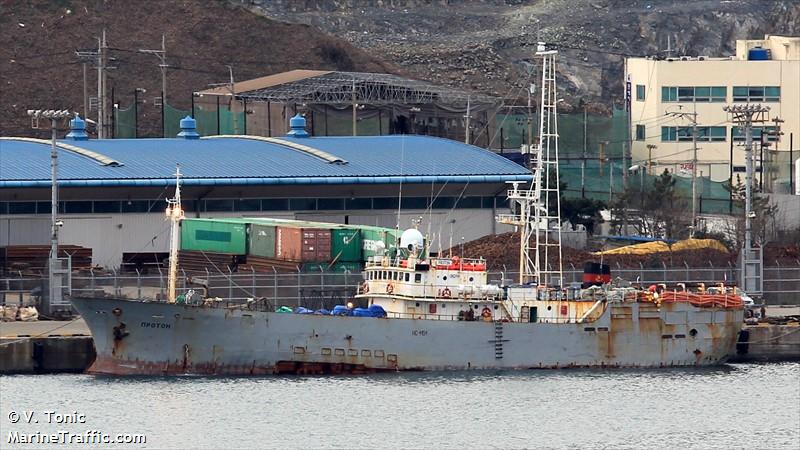 proton (Fishing Vessel) - IMO 8504519, MMSI 273376350, Call Sign UBDN8 under the flag of Russia