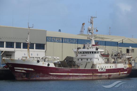jupiter (Fishing Vessel) - IMO 7712937, MMSI 273426880, Call Sign UBBR3 under the flag of Russia