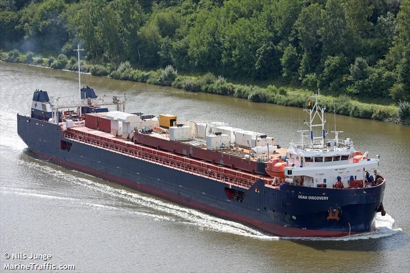 ugah discovery (General Cargo Ship) - IMO 9823871, MMSI 273448930, Call Sign UBYR9 under the flag of Russia