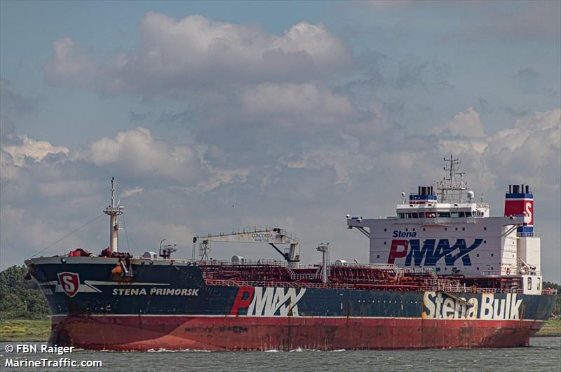 stena primorsk (Oil Products Tanker) - IMO 9299147, MMSI 310762000, Call Sign ZCDR4 under the flag of Bermuda