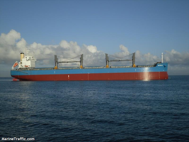 aetolia (Bulk Carrier) - IMO 9425813, MMSI 314311000, Call Sign 8PWK under the flag of Barbados