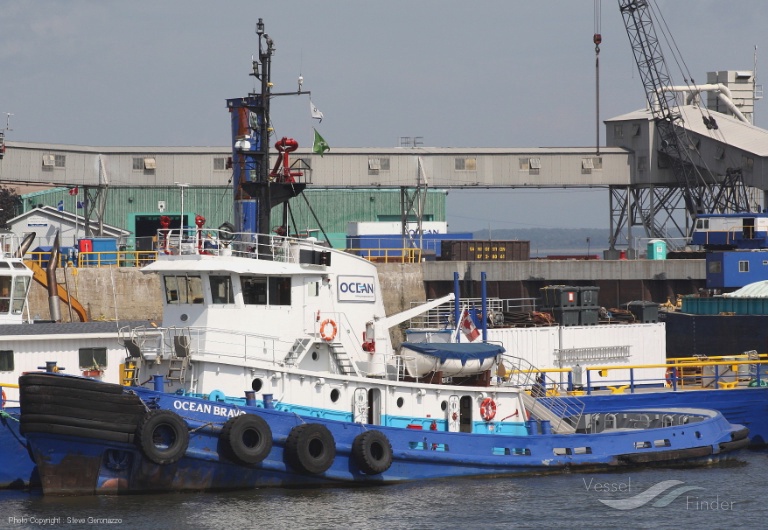 ocean bravo (Tug) - IMO 7025279, MMSI 316006004, Call Sign VC6831 under the flag of Canada