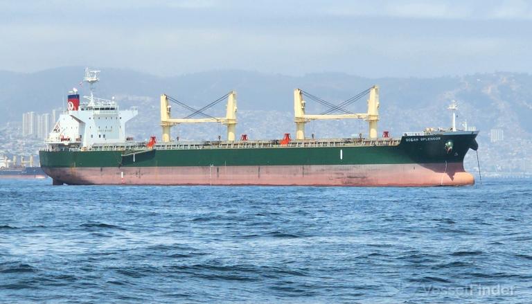 ocean splendor (Bulk Carrier) - IMO 9622825, MMSI 354395000, Call Sign 3FEE3 under the flag of Panama