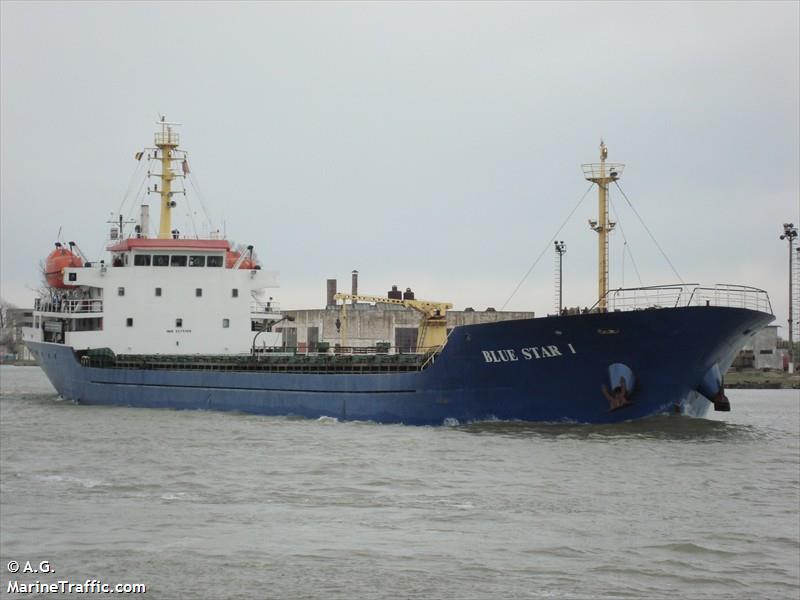 blue star i (General Cargo Ship) - IMO 9375159, MMSI 356196000, Call Sign 3ELP3 under the flag of Panama