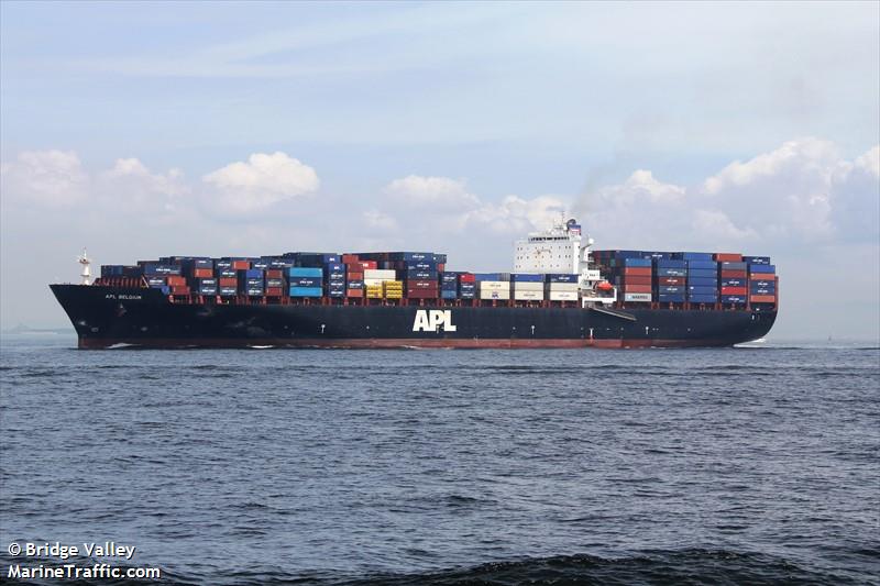 president wilson (Container Ship) - IMO 9218686, MMSI 367578740, Call Sign WDG8555 under the flag of United States (USA)