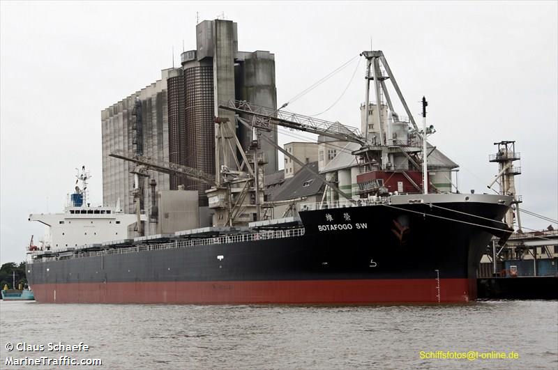 modest sw (Bulk Carrier) - IMO 9476941, MMSI 373012000, Call Sign 3FIG8 under the flag of Panama
