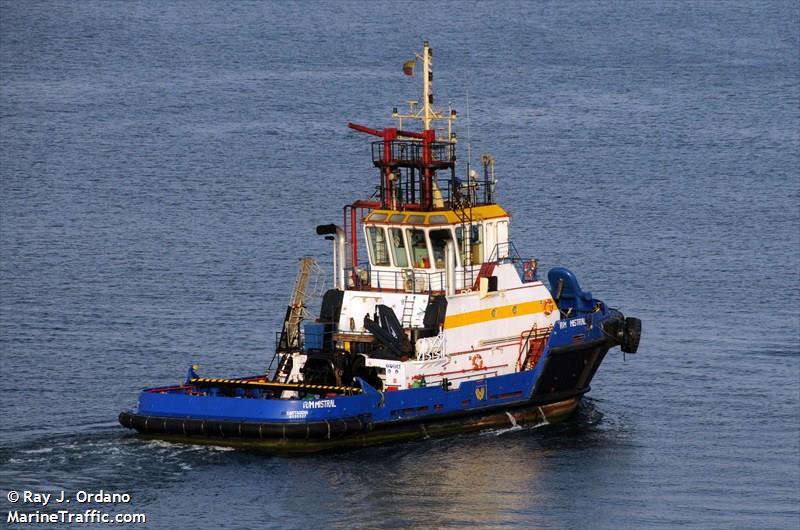 bourbon calima (Offshore Tug/Supply Ship) - IMO 9719848, MMSI 376293000, Call Sign J8B5757 under the flag of St Vincent & Grenadines