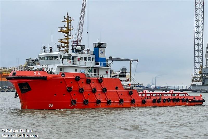 jin chen (Offshore Tug/Supply Ship) - IMO 9795256, MMSI 413457820, Call Sign BKVR6 under the flag of China