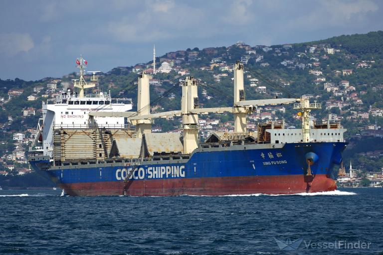 xing fu song (General Cargo Ship) - IMO 9608958, MMSI 413471960, Call Sign BOEI under the flag of China