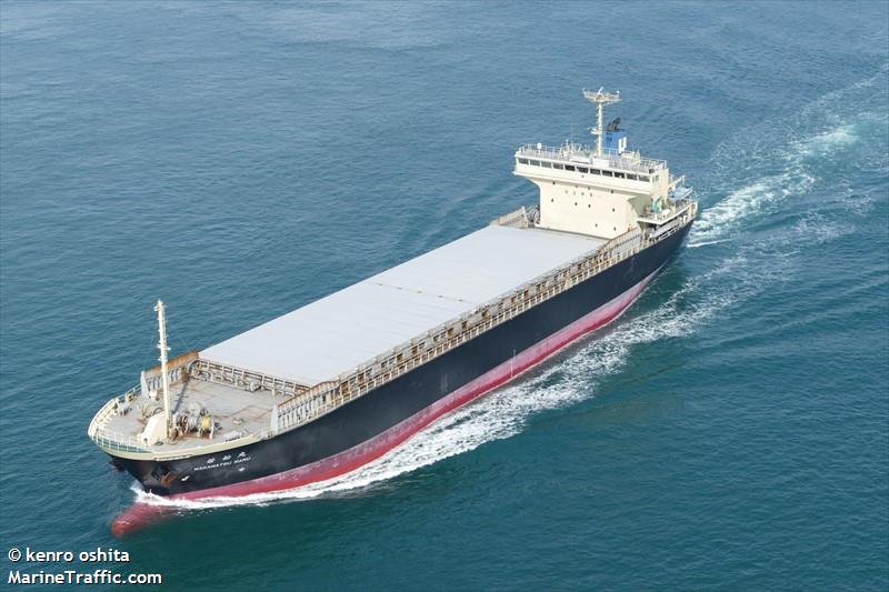 wakamatsu maru (General Cargo Ship) - IMO 9473602, MMSI 431000695, Call Sign JD2793 under the flag of Japan