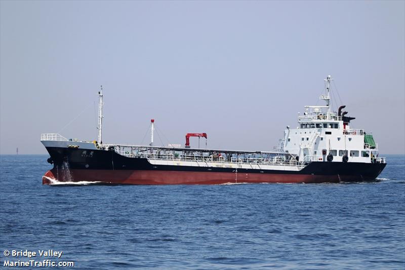 hiryo (Oil Products Tanker) - IMO 9673680, MMSI 431004426, Call Sign JD3514 under the flag of Japan