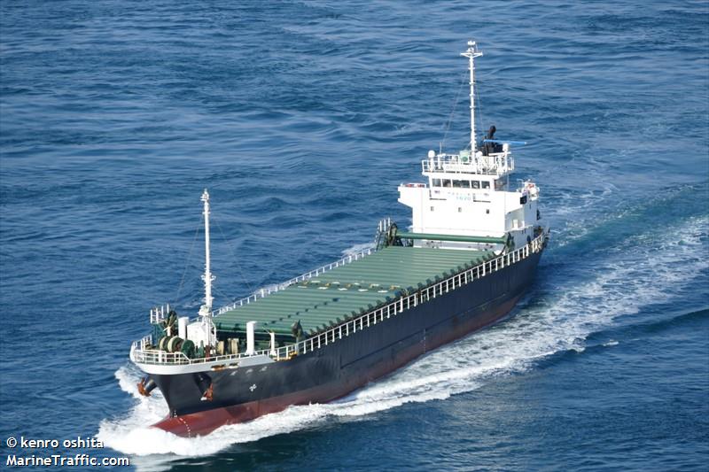 ryowa maru (Cargo ship) - IMO , MMSI 431501851, Call Sign JD2234 under the flag of Japan