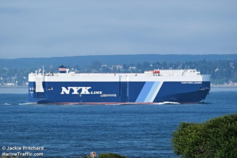 kariyushi leader (Vehicles Carrier) - IMO 9403217, MMSI 431987000, Call Sign 7KCE under the flag of Japan