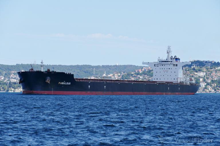 fabulous (Bulk Carrier) - IMO 9861380, MMSI 477369500, Call Sign VRSV4 under the flag of Hong Kong