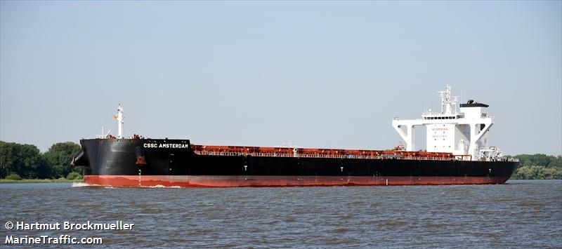 cssc amsterdam (Bulk Carrier) - IMO 9853890, MMSI 477625500, Call Sign VRTO2 under the flag of Hong Kong