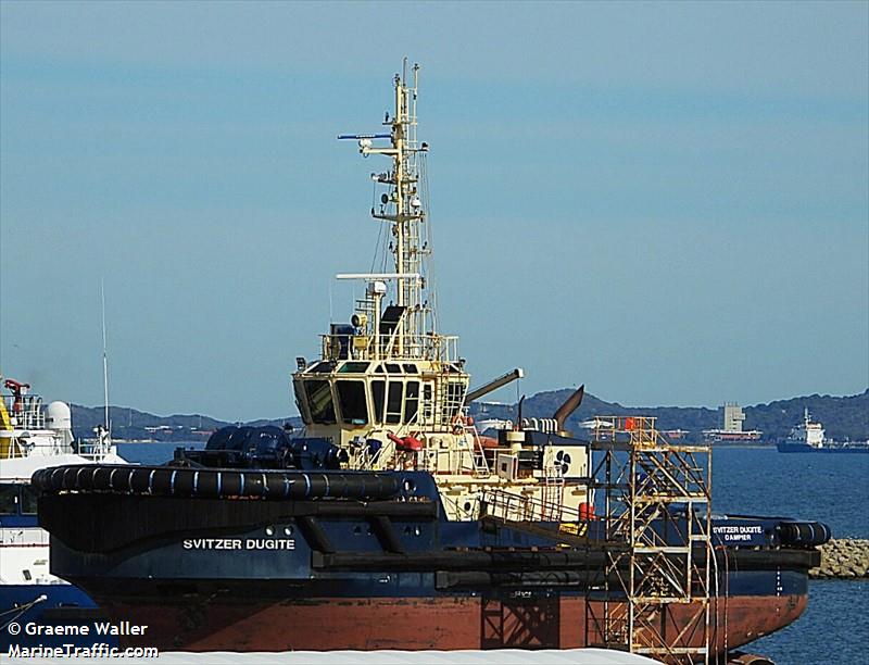 svitzer dugite (Tug) - IMO 9768411, MMSI 503000106, Call Sign VZTJ under the flag of Australia