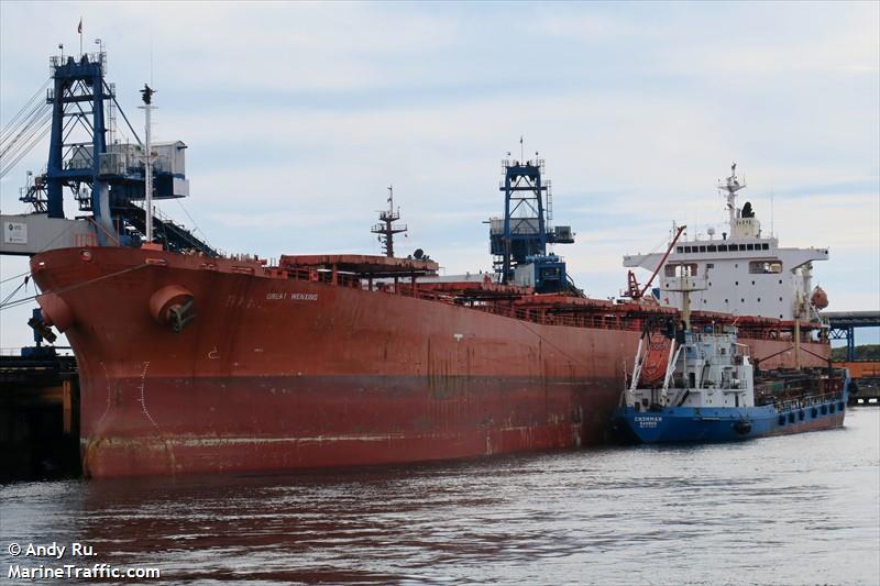 banasol (Bulk/Oil Carrier) - IMO 9214135, MMSI 538002403, Call Sign V7IL8 under the flag of Marshall Islands