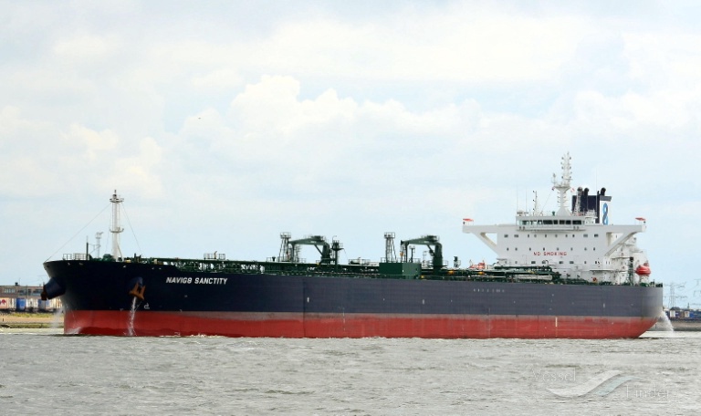 sti sanctity (Crude Oil Tanker) - IMO 9719707, MMSI 538006078, Call Sign V7JO4 under the flag of Marshall Islands