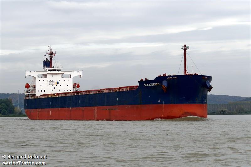 seajourney (Bulk Carrier) - IMO 9392456, MMSI 538006596, Call Sign V7OW5 under the flag of Marshall Islands