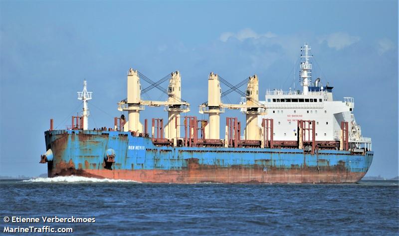 ben nevis (Bulk Carrier) - IMO 9670420, MMSI 538006867, Call Sign V7SH9 under the flag of Marshall Islands