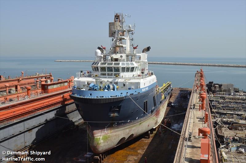 bgms pride (Offshore Tug/Supply Ship) - IMO 9733129, MMSI 538006944, Call Sign V7TC7 under the flag of Marshall Islands