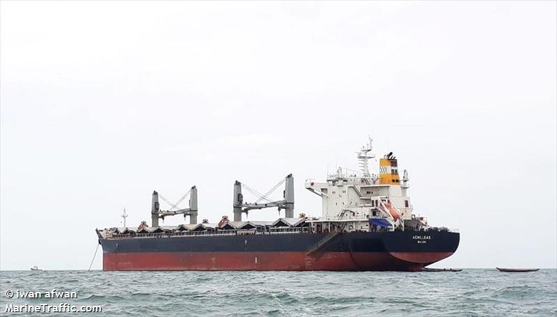 achilleas (Bulk Carrier) - IMO 9575137, MMSI 538008087, Call Sign V7GN3 under the flag of Marshall Islands