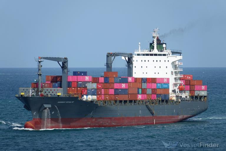 hannah schulte (Container Ship) - IMO 9301938, MMSI 565222000, Call Sign 9VEZ2 under the flag of Singapore