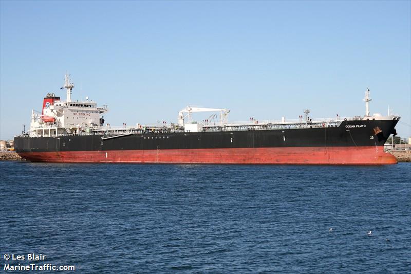 ocean pluto (Crude Oil Tanker) - IMO 9308156, MMSI 565405000, Call Sign S6CB8 under the flag of Singapore