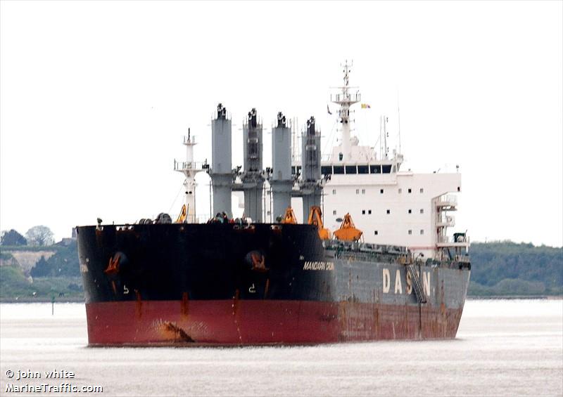 mandarin crown (Bulk Carrier) - IMO 9569229, MMSI 566531000, Call Sign 9V8622 under the flag of Singapore