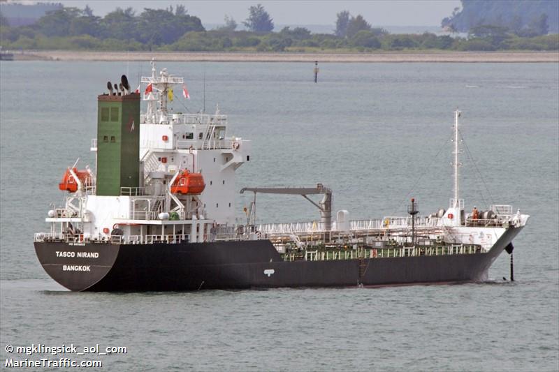 tasco nirand (Bitumen Tanker) - IMO 9689809, MMSI 567502000, Call Sign HSB4960 under the flag of Thailand