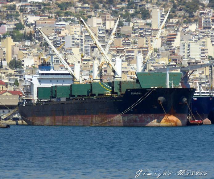 eurosun (Bulk Carrier) - IMO 9546227, MMSI 636015312, Call Sign A8ZX3 under the flag of Liberia