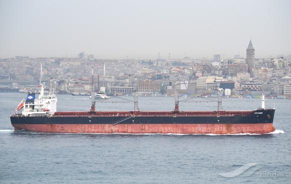 voyager (Bulk Carrier) - IMO 9553256, MMSI 636015446, Call Sign D5AT9 under the flag of Liberia