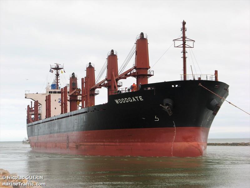 woodgate (Bulk Carrier) - IMO 9493236, MMSI 636015627, Call Sign D5BX7 under the flag of Liberia