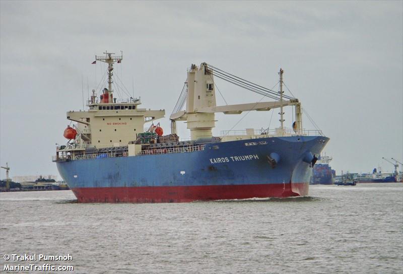 kairos triumph (General Cargo Ship) - IMO 9779393, MMSI 636017422, Call Sign D5KW6 under the flag of Liberia