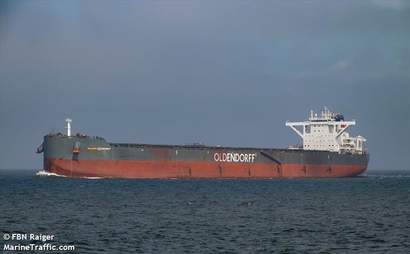 helena oldendorff (Bulk Carrier) - IMO 9718351, MMSI 636017586, Call Sign D5LR4 under the flag of Liberia