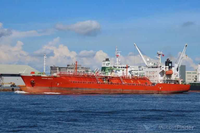 saehan zenith (LPG Tanker) - IMO 9371189, MMSI 636018014, Call Sign D5NU2 under the flag of Liberia