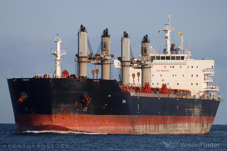 diva (Bulk Carrier) - IMO 9609811, MMSI 636018115, Call Sign D5OF8 under the flag of Liberia