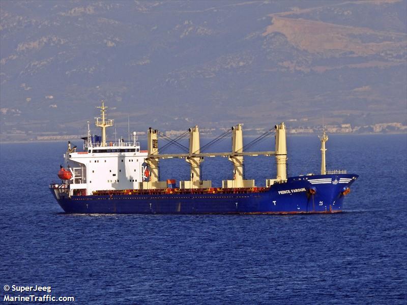 prince farouk (Bulk Carrier) - IMO 9125229, MMSI 667001699, Call Sign 9LU2502 under the flag of Sierra Leone